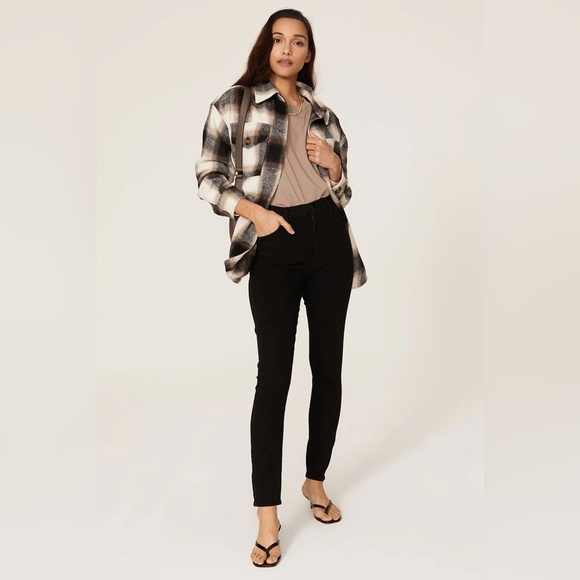 Citizens of Humanity Chrissy high-rise skinny jeans | Black | 27 - Picture 5 of 17